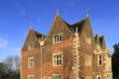 Winter snow, the Red Hall, Bourne Town