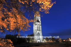 Dusk colours, St Botolphs church, Boston