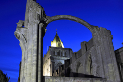 Dusk, Crowland Abbey; Crowland