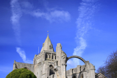 Summer view of Crowland Abbey, Crowland