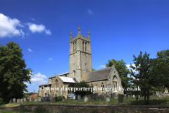 St John the Baptist church, Morton village