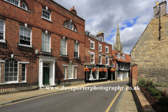 Georgian buildings along Vine Street, Grantham