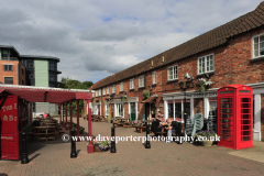 Shops in Carre St, Sleaford market town