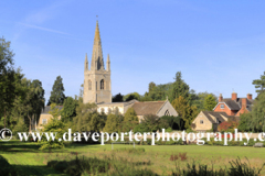 Autumn, St Andrews church, village of West Deeping