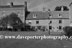 Georgian buildings around Folkingham village