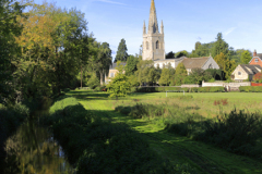 Autumn, St Andrews church, West Deeping village