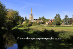 Autumn, St Andrews church, West Deeping village