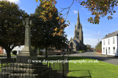 Autumn, Helpringham village green