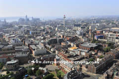 View of Liverpool city from the Anglican Cathedral