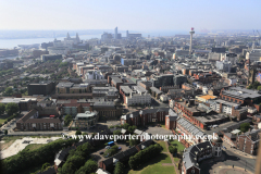 View of Liverpool city from the Anglican Cathedral