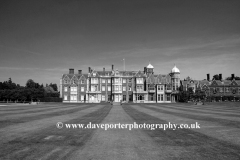 Gardens at the royal residence of Sandringham