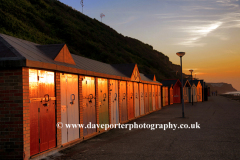 Sunset Beach Huts, Cromer town