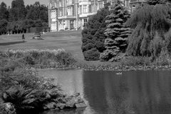 Gardens at the royal residence of Sandringham