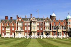 Gardens at the royal residence of Sandringham