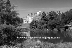 Gardens at the royal residence of Sandringham