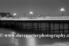 Dusk colours over the Pavilion Theatre pier at Cromer