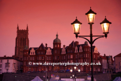 Summer, promenade and Pavilion Theatre, Cromer