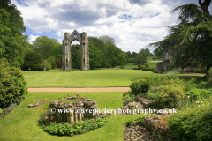 The ruins and grounds of Little Walsingham Abbey