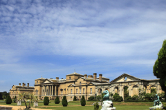 The Palladian Holkham Hall and gardens