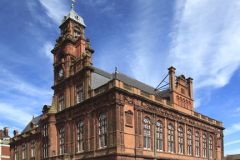 The Town Hall building on Hall Quay, Great Yarmouth