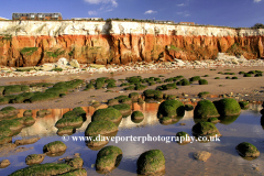 The beach and Brownstone Cliffs, Hunstanton