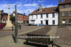 Summer, Market Square, Fakenham town