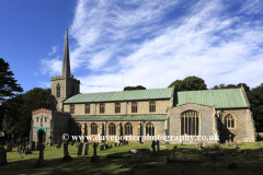 St Marys parish church, Little Walsingham village