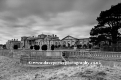 The Palladian Holkham Hall and gardens