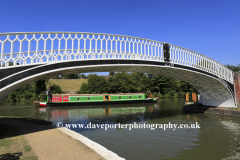 Narrowboats, Grand Union Canal, Braunston village