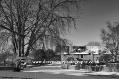 Winter snow; Duddington village