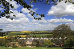 View over Rockingham village