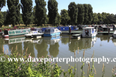 Boating marina, river Nene, Northampton