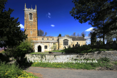 Summer, St James Gretton village