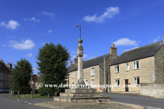 The market cross at Brigstock village