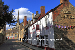 Street scene in Oundle Town