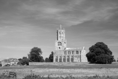 St Marys Church, river Nene, Fotheringhay