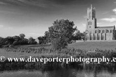 St Marys Church, river Nene, Fotheringhay