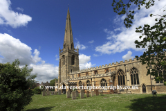 St Marys parish church, Higham Ferrers town