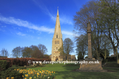 Spring, St Peters parish church, Raunds village