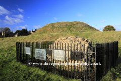 The ruins of Fotheringhay Castle