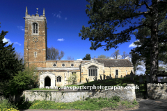 Summer, St James Gretton village