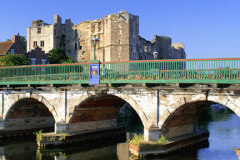 Summer, the ruins of Newark Castle, Newark on Trent