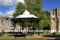 The Bandstand in Newark Castle, Newark on Trent