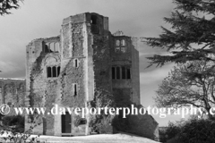 Winter snow, Newark Castle, Newark on Trent