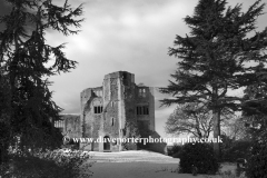 Winter snow, Newark Castle, Newark on Trent