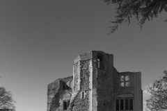 Winter snow, Newark Castle, Newark on Trent