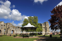 Bandstand and gardens, Newark Castle