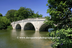 Bridge and lake at Clumber park