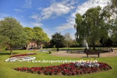 Spring Colours in Kings Gardens, town of Retford