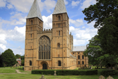 Spring colours, Southwell Minster